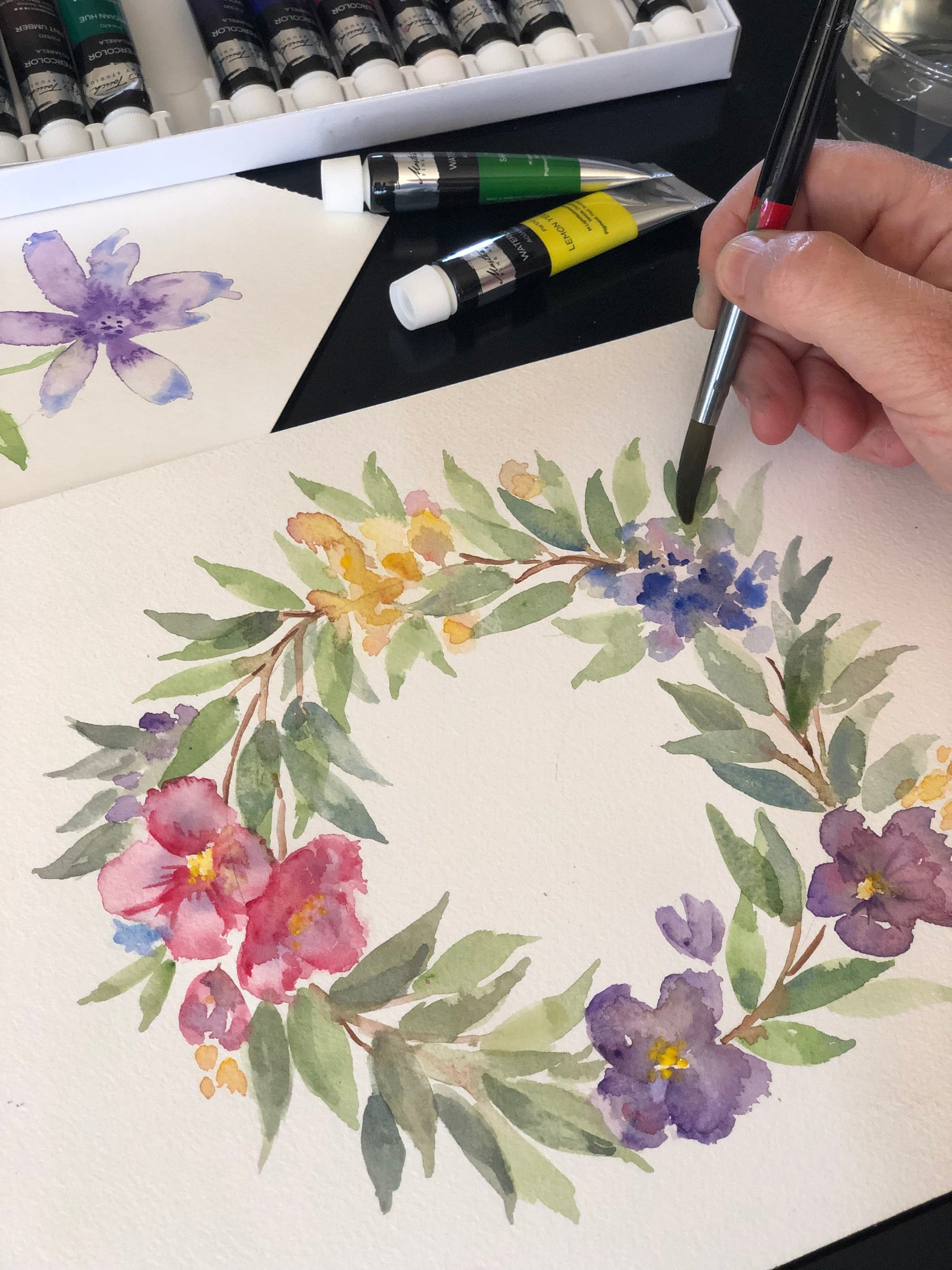 Watercolor Workshop: Thursday, April 18th 6 - 8:00pm with Sarah Young