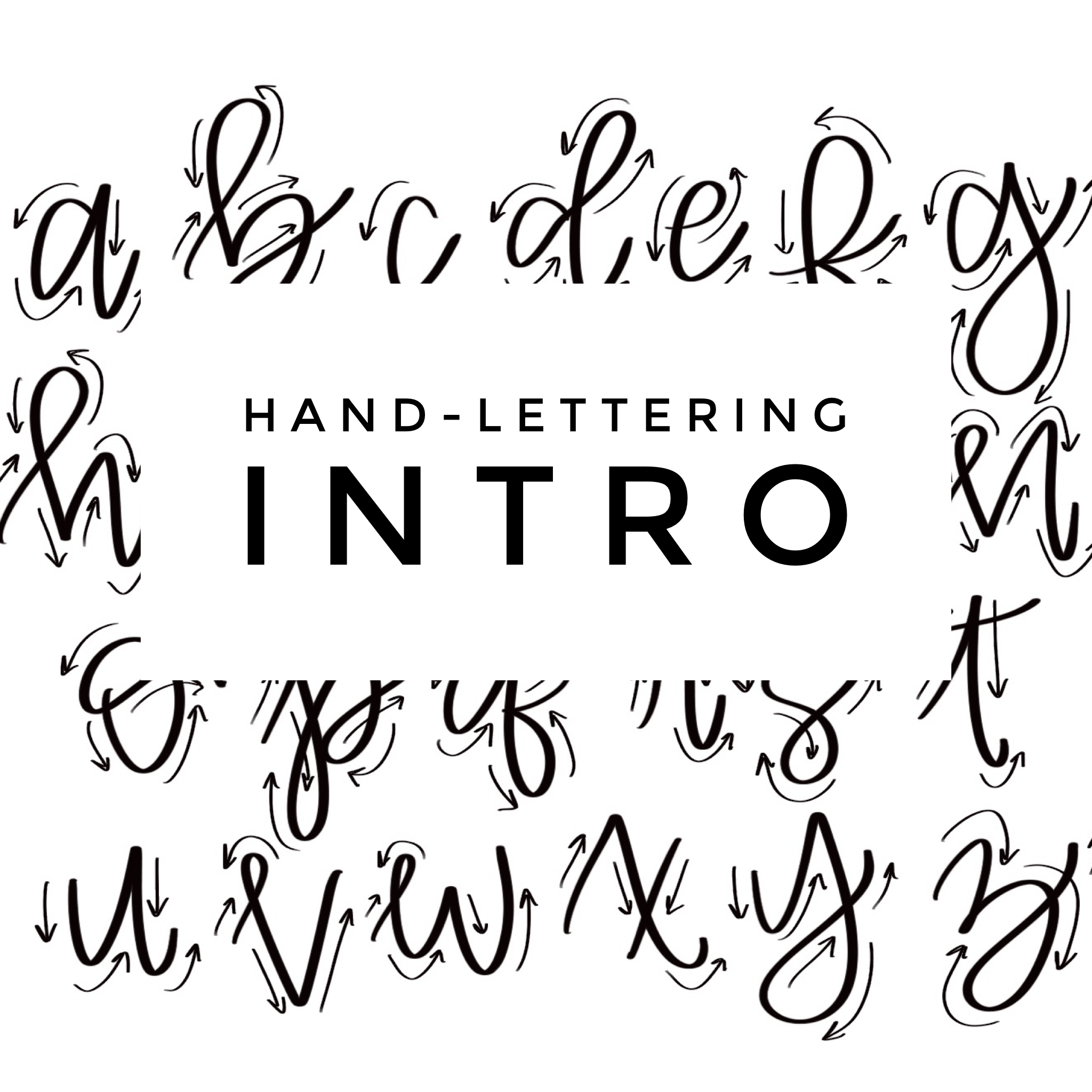 Intro to Hand Lettering: Friday, October 24th, 6-7:30pm with Legacy of Love Creations