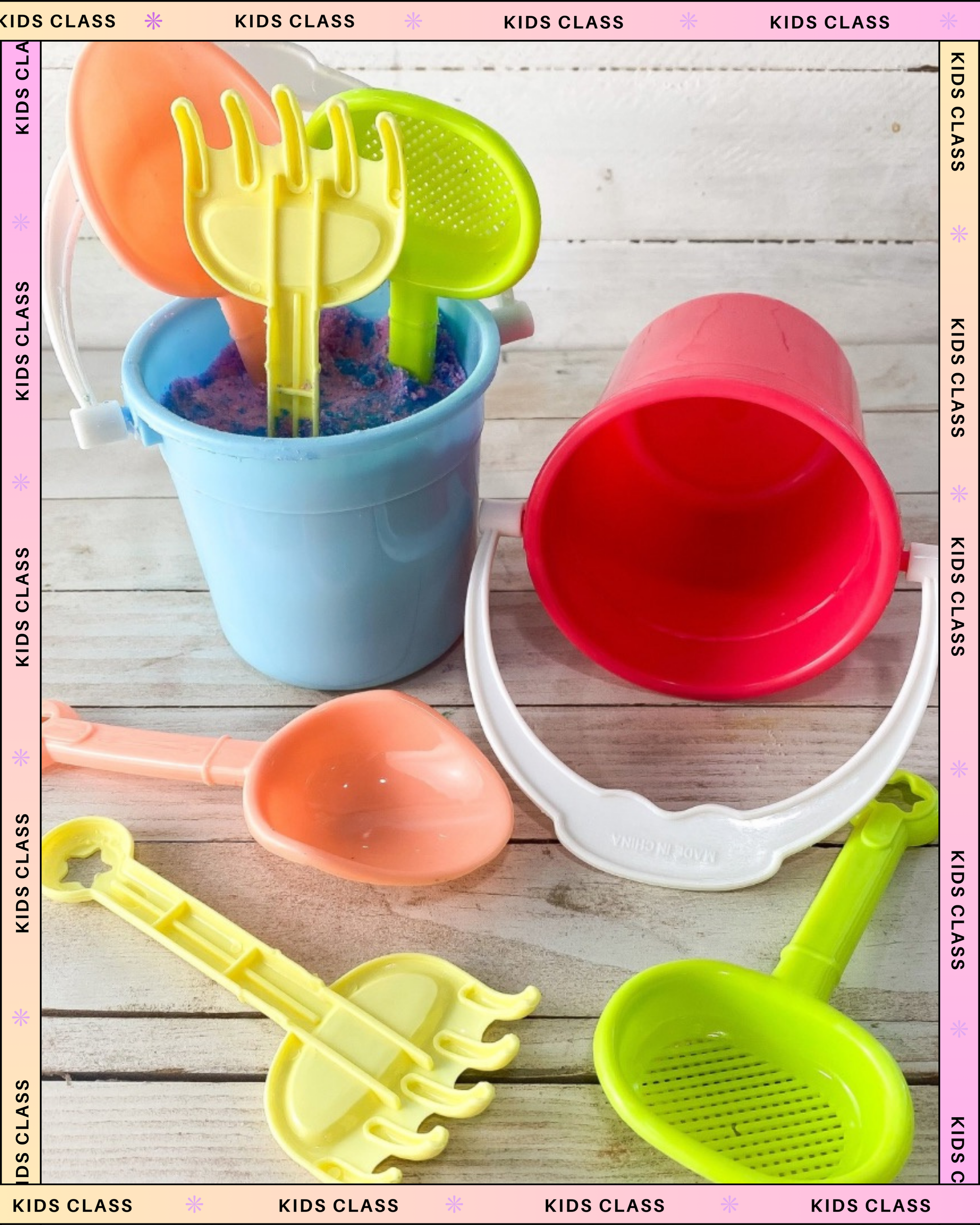 Sand Buckets Bath Bomb Class: Monday, June 22nd, 10-11am with Amber House Soaps