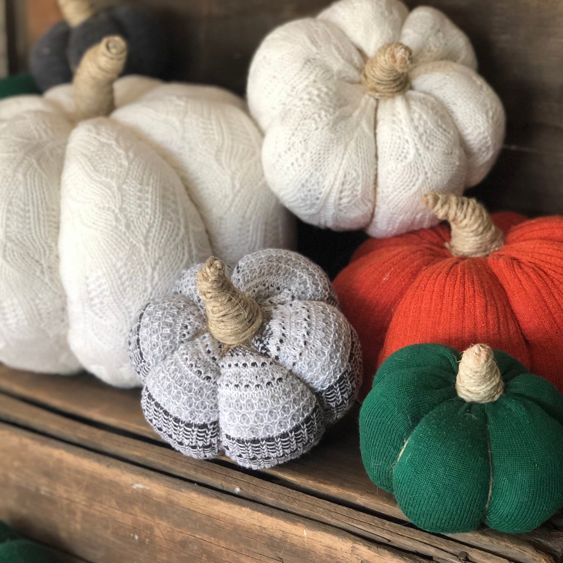 Sweater Pumpkin Workshop: Tuesday, October 14th 6 - 8:00pm with Sarah Young