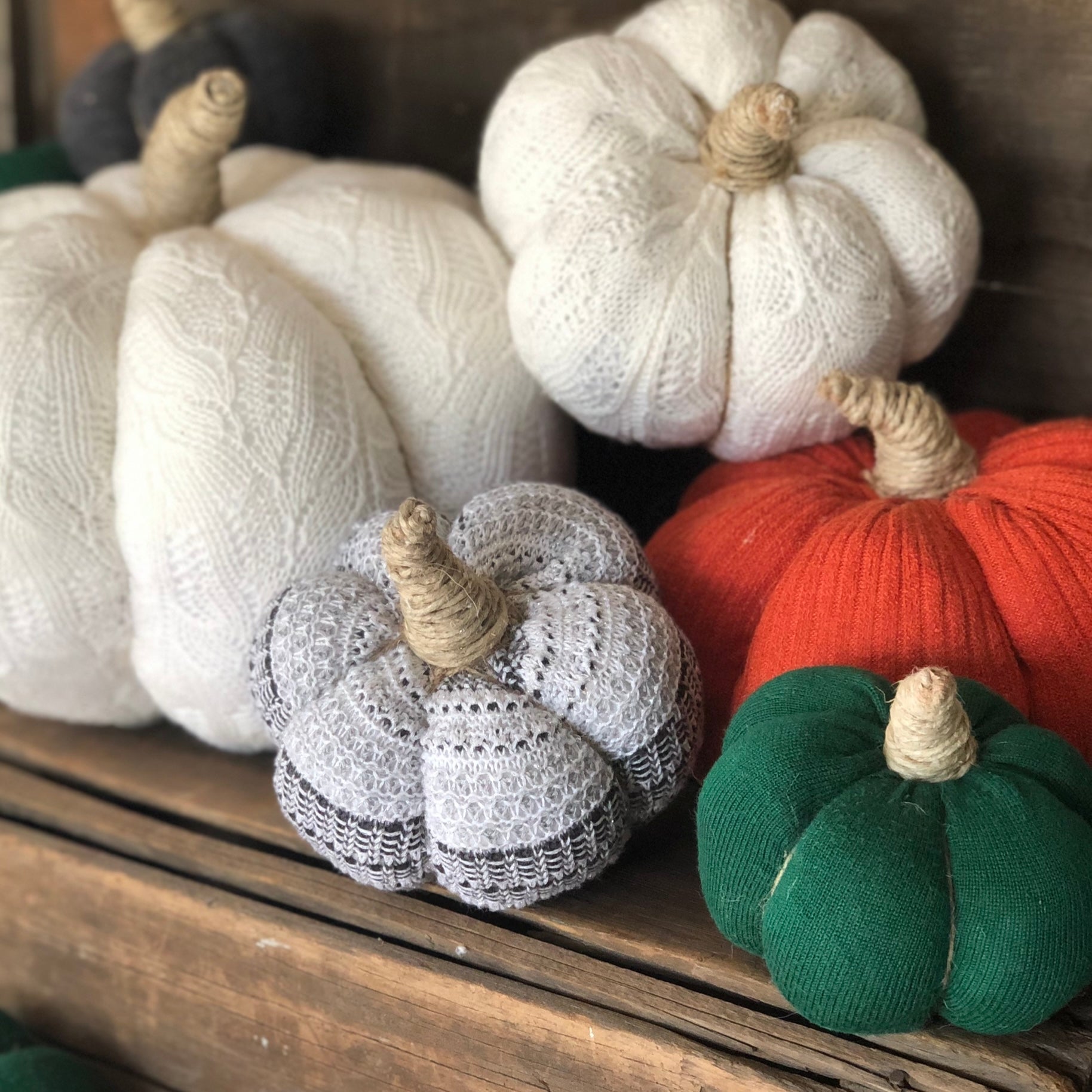 Sweater Pumpkin Workshop: Tuesday, October 24th 6 - 8:00pm with Sarah Young