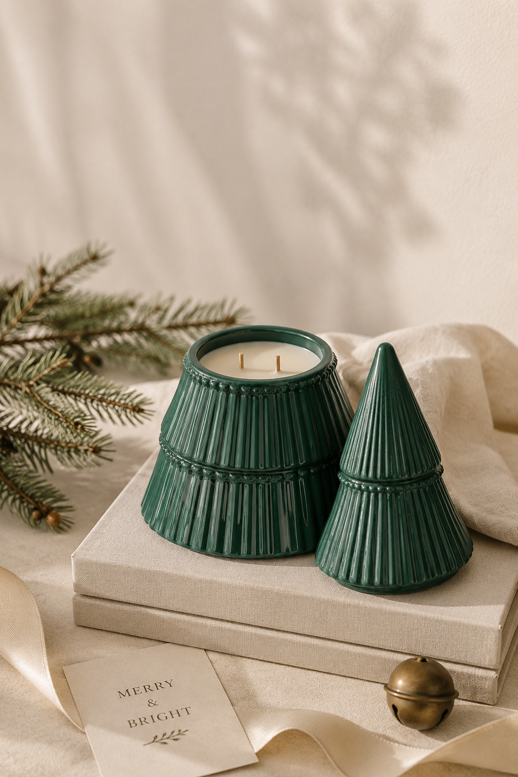 Wick & Sip -  Merry & Bright  Candle Soiree - Tuesday, December 1st (6:00pm)