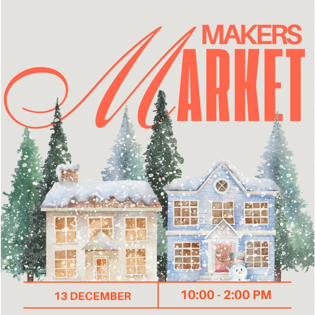 Christmas Maker’s Market Information - Sat. December 13th 10am-2pm