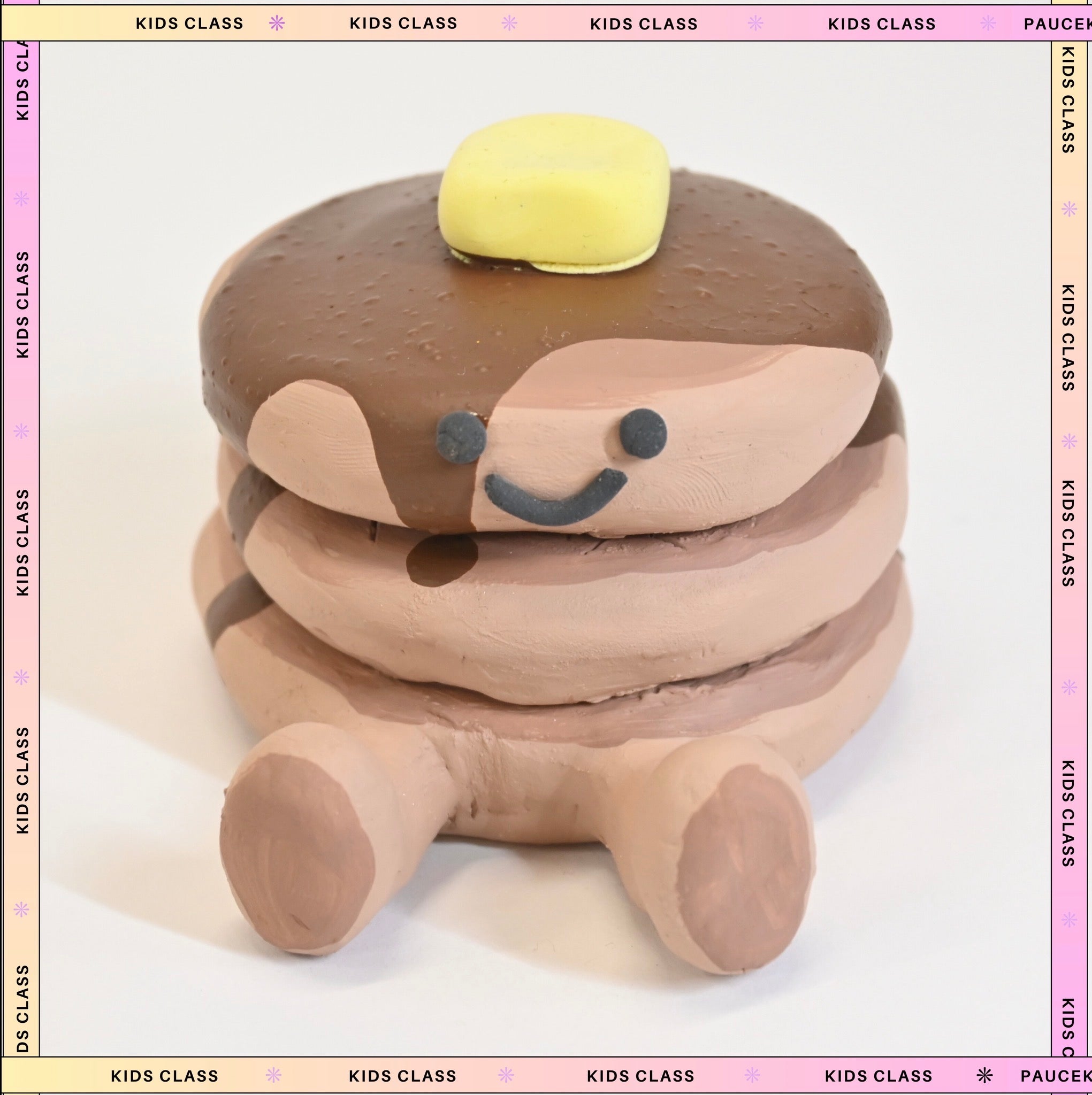 GUEST INSTRUCTOR -Kids’ Clay Pancakes Pajama Party- Wednesday, June 17th (9:00 AM)