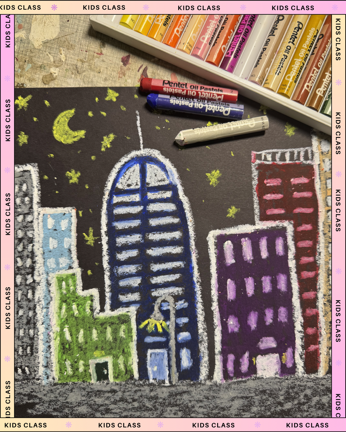 SUMMER KIDS CLASS: Pastels (Kids Class) - Tuesday, July 21st (9 - 10am)