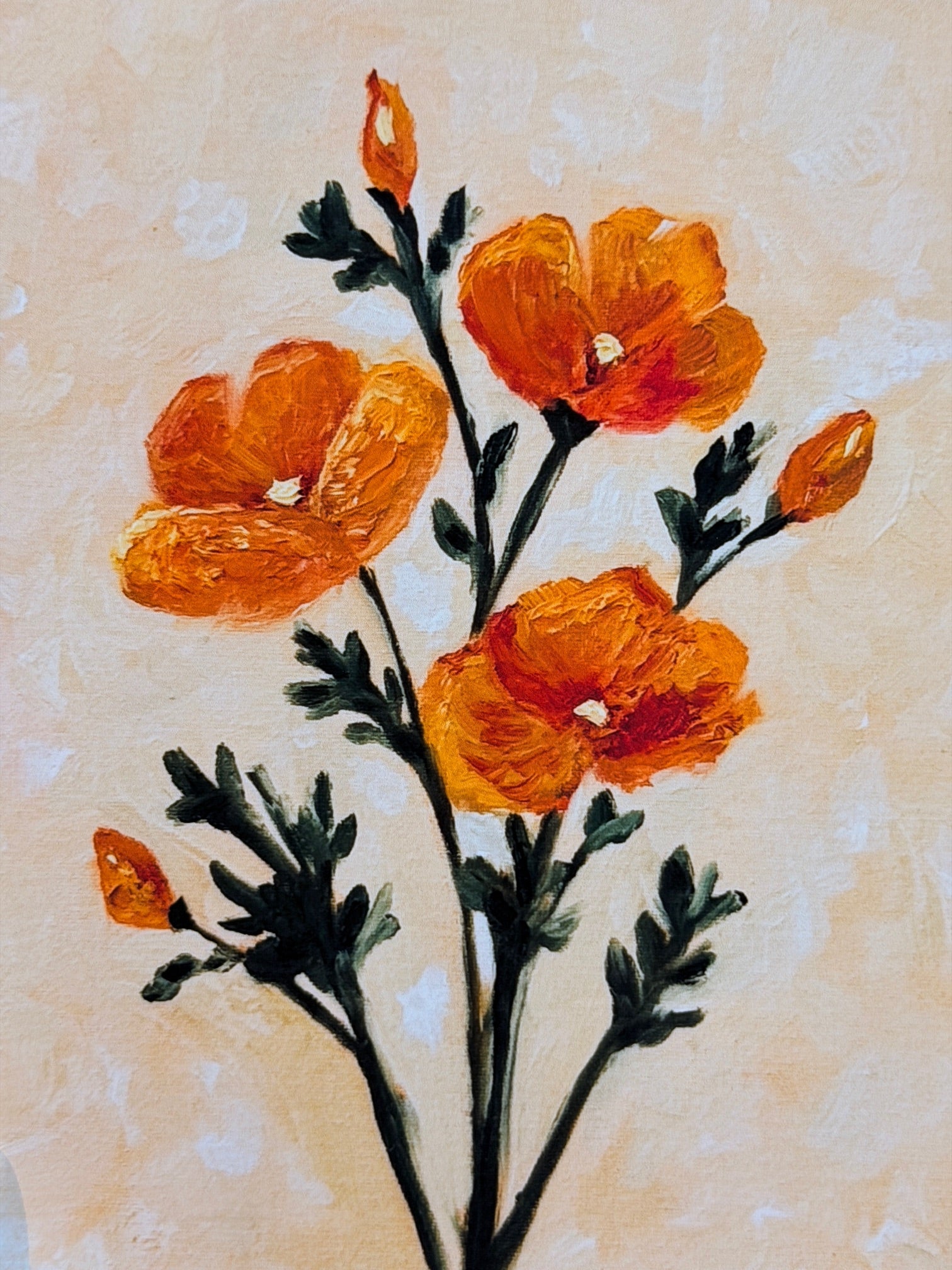 Intro to Oil Painting- Poppy Flowers April 13th 6-8pm