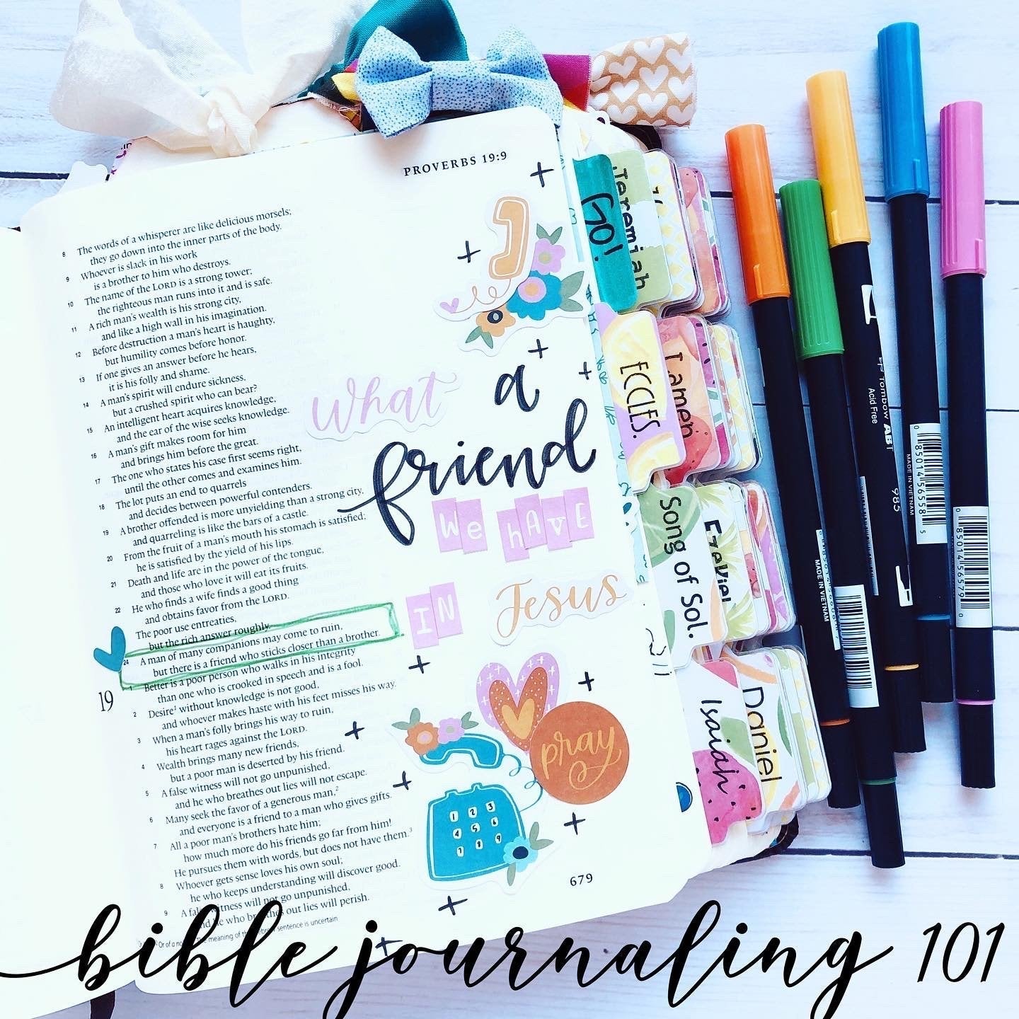 Bible Journaling 101: Sunday, October 8th, 2-3:30pm with Legacy of Love Creations
