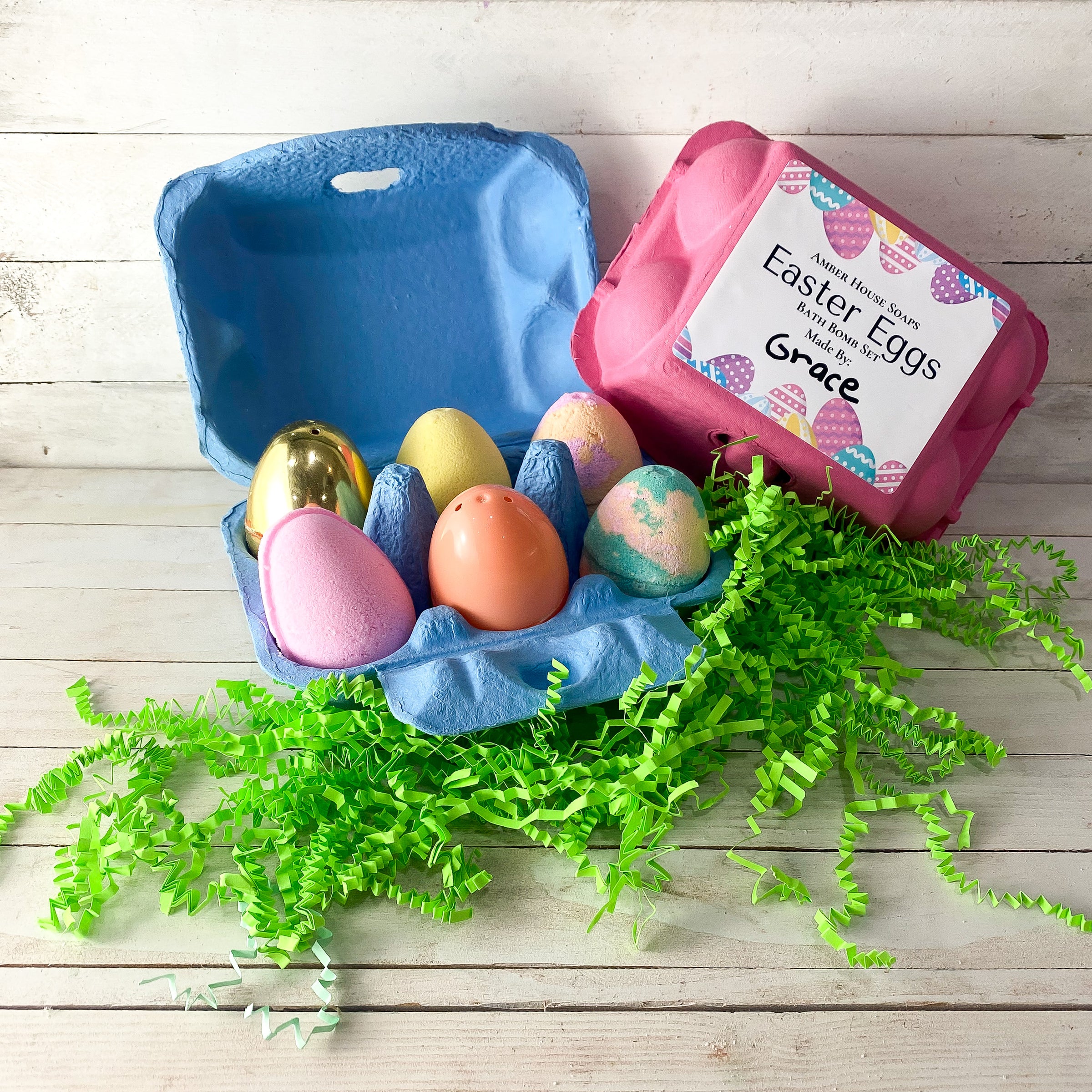 Easter Egg Bath Bomb Class: Sunday, March 10th, 3-4pm with Amber House Soaps